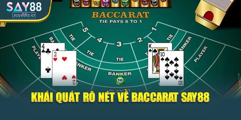 Khái quát rõ nét về Baccarat SAY88